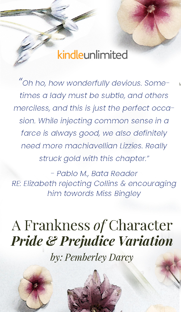 Book Review of A Frankness of Character By Pemberley Darcy
